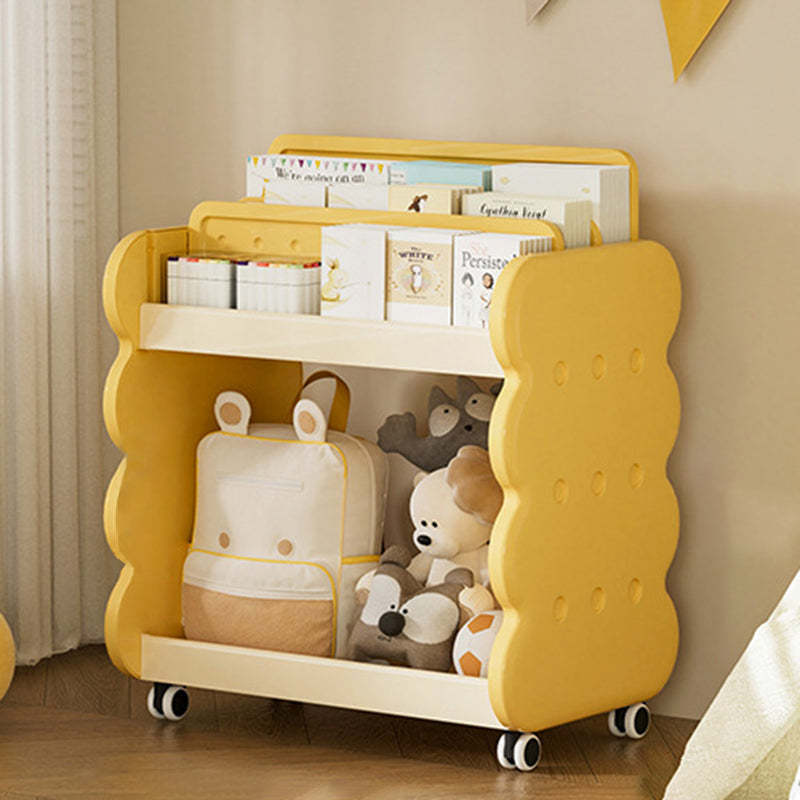 Cartoon Kids Cheese Cookies 2-Tier Bookshelves