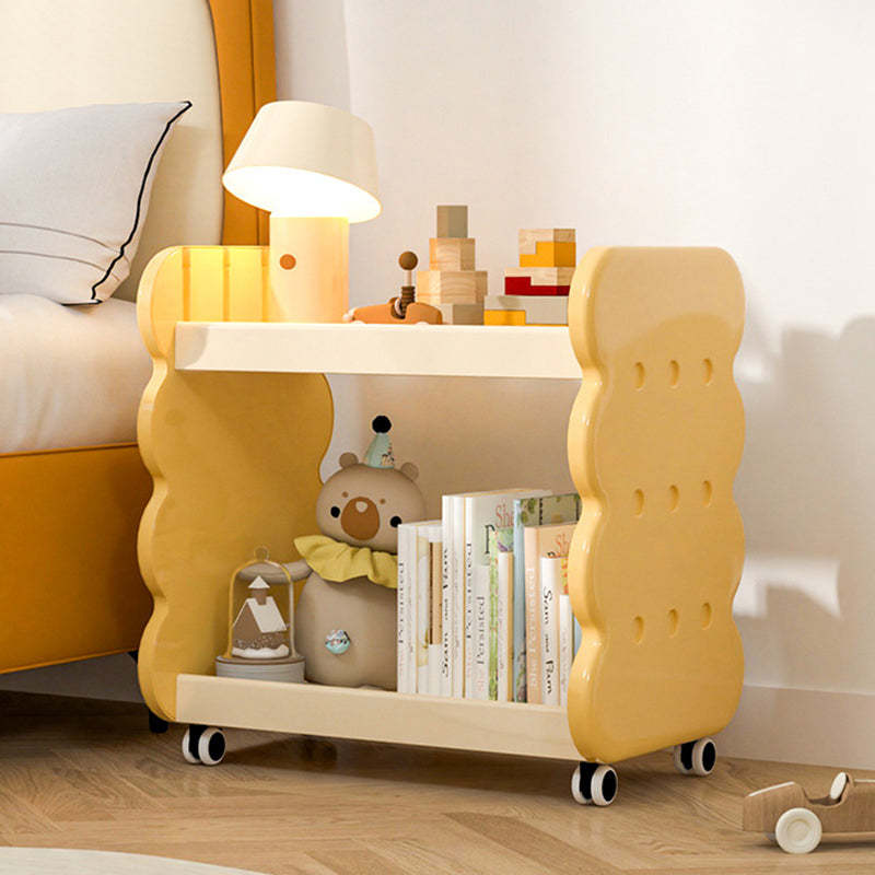 Cartoon Kids Cheese Cookies 2-Tier Bookshelves