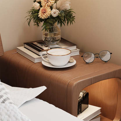 Minimalist Wood 1-Drawer Nightstand