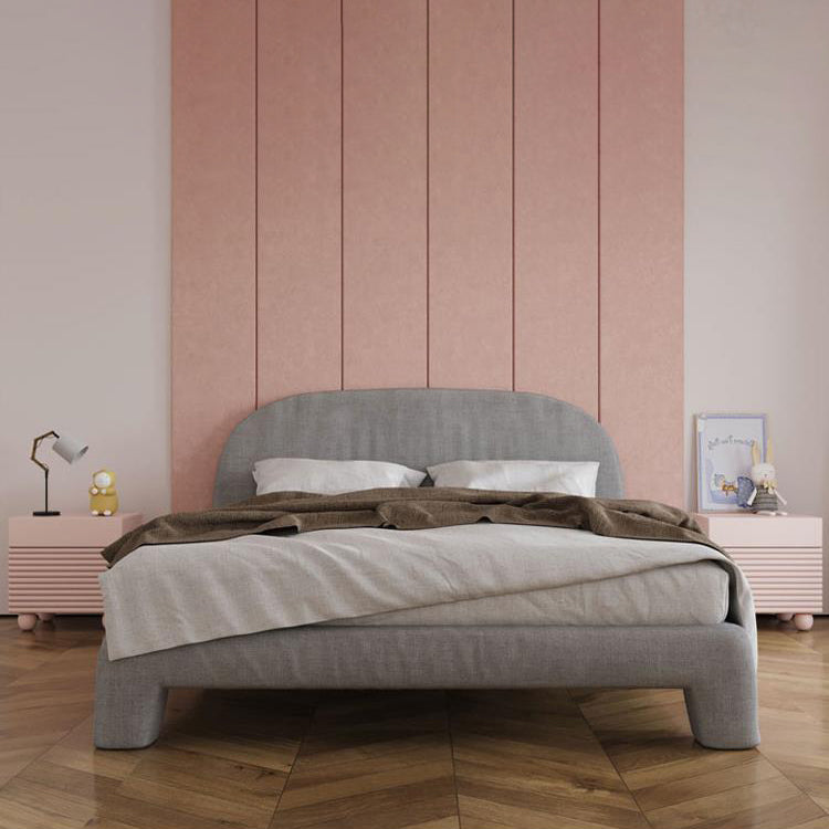 Scandinavian Cream Density Panel 2-Drawer Nightstand