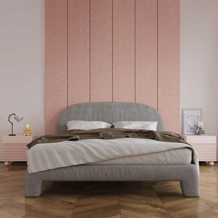 Scandinavian Cream Density Panel 2-Drawer Nightstand