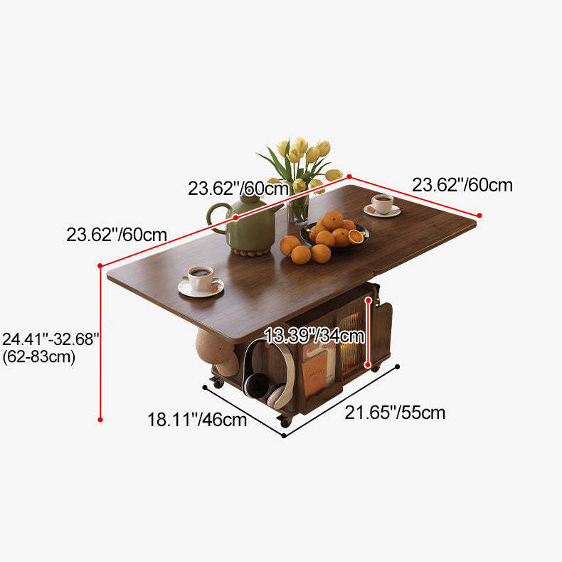 Scandinavian Wood Coffee Table