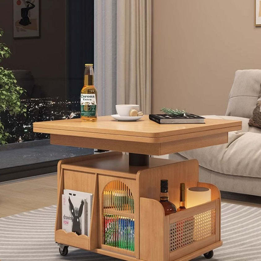 Scandinavian Wood Coffee Table