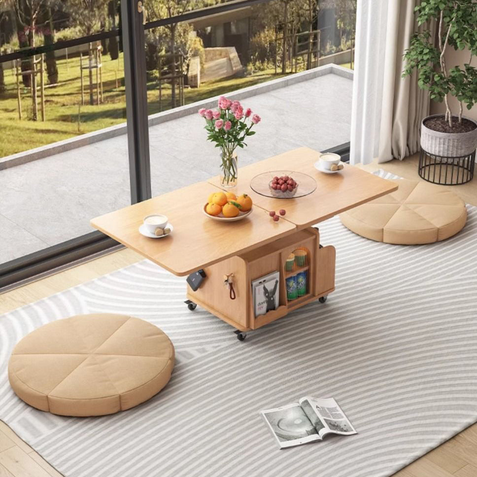 Scandinavian Wood Coffee Table