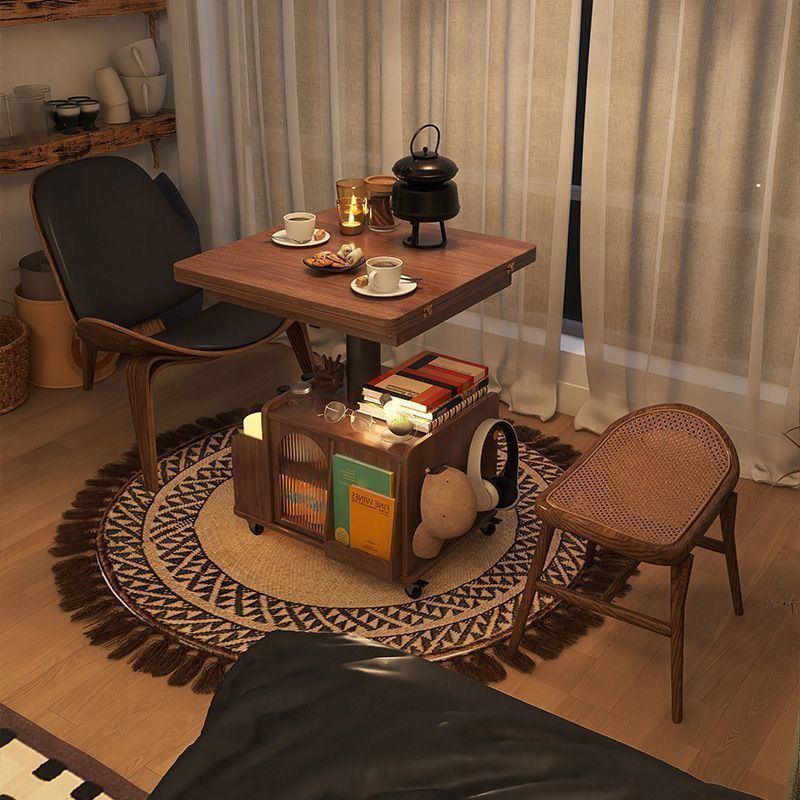Scandinavian Wood Coffee Table