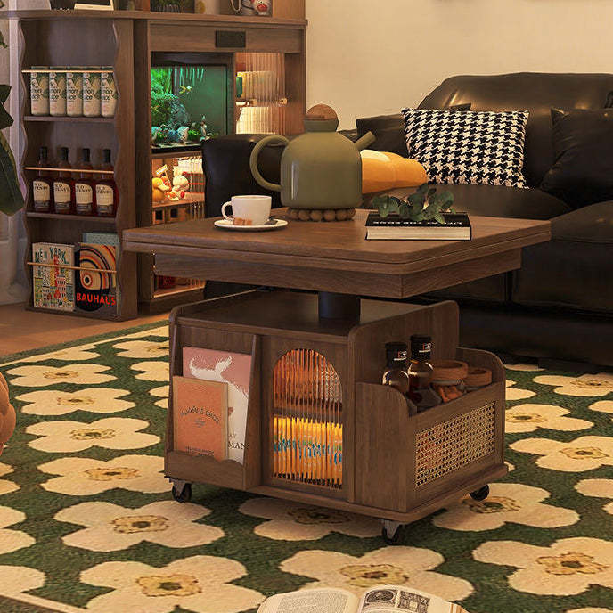 Scandinavian Wood Coffee Table