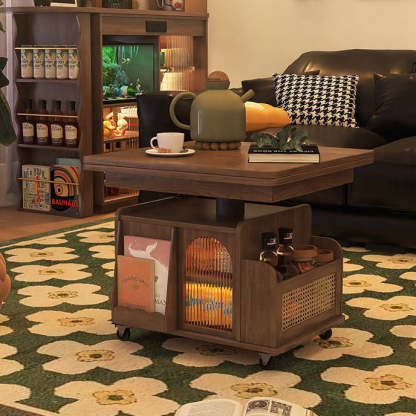 Scandinavian Wood Coffee Table