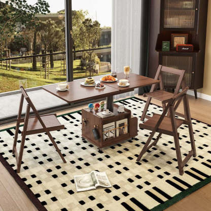 Scandinavian Wood Coffee Table