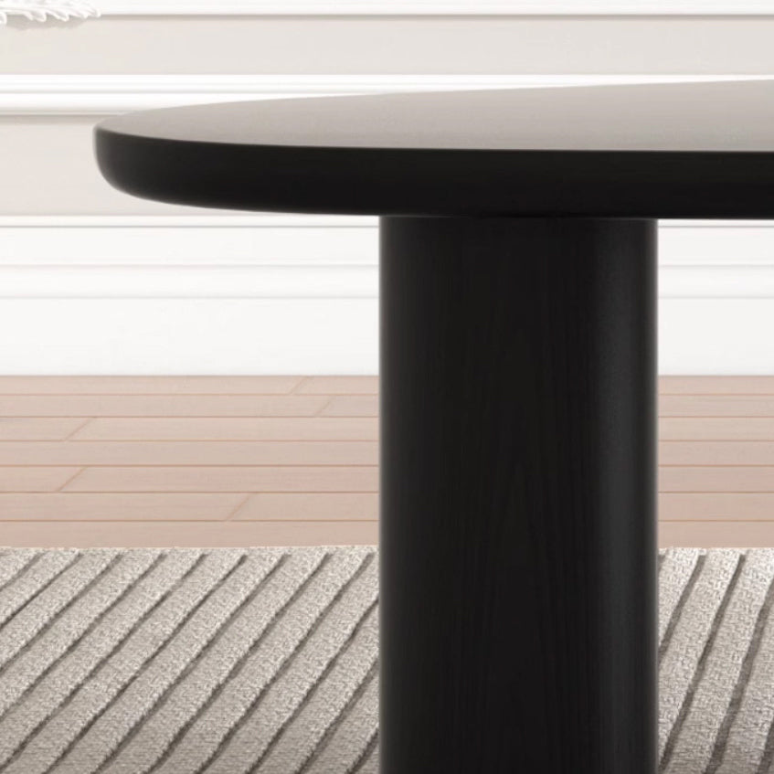 Mid-Century Alien Oval Pine Coffee Table