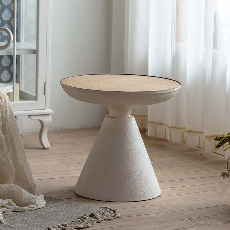 Rustic Cone Iron Density Panel Side Table