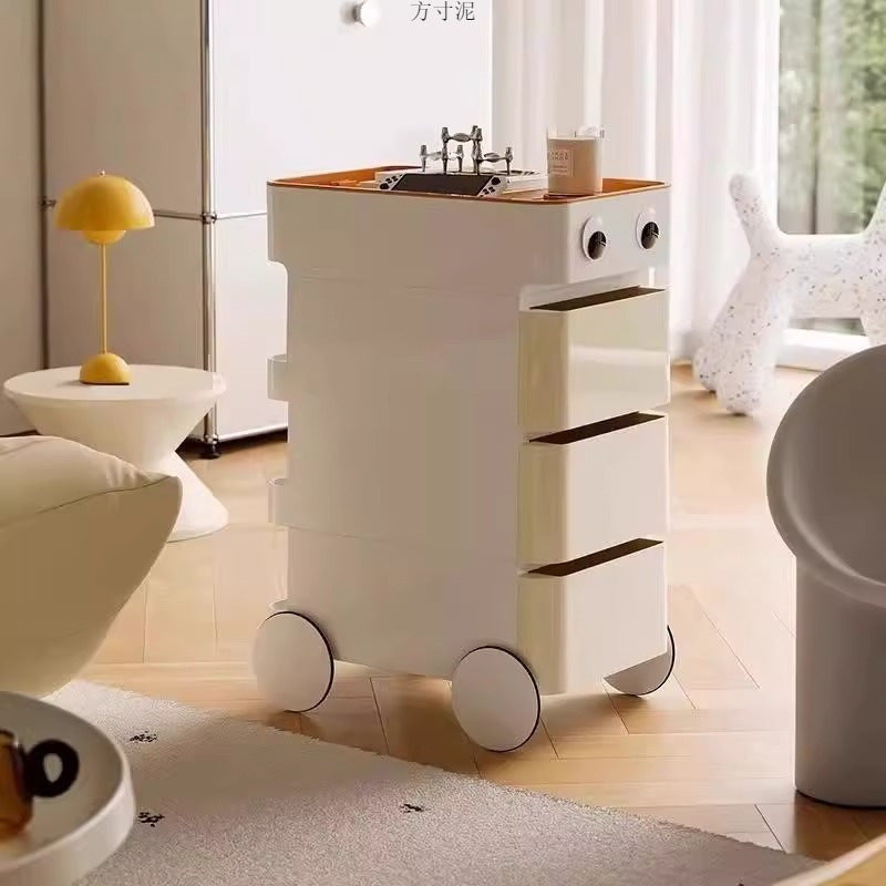 Scandinavian Removable 2/3-Drawer Side Table