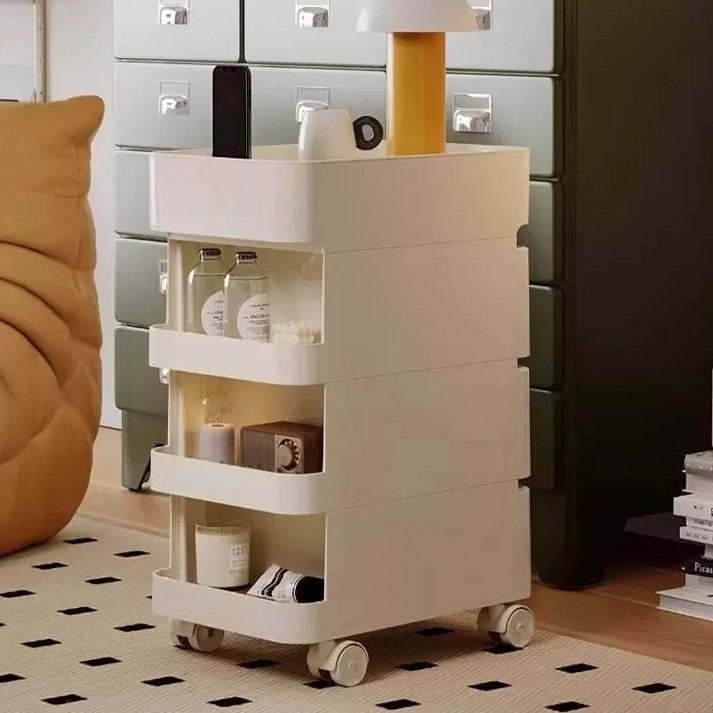Scandinavian Removable 2/3-Drawer Side Table