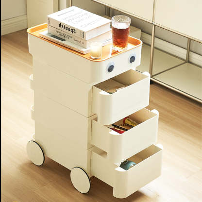 Scandinavian Removable 2/3-Drawer Side Table