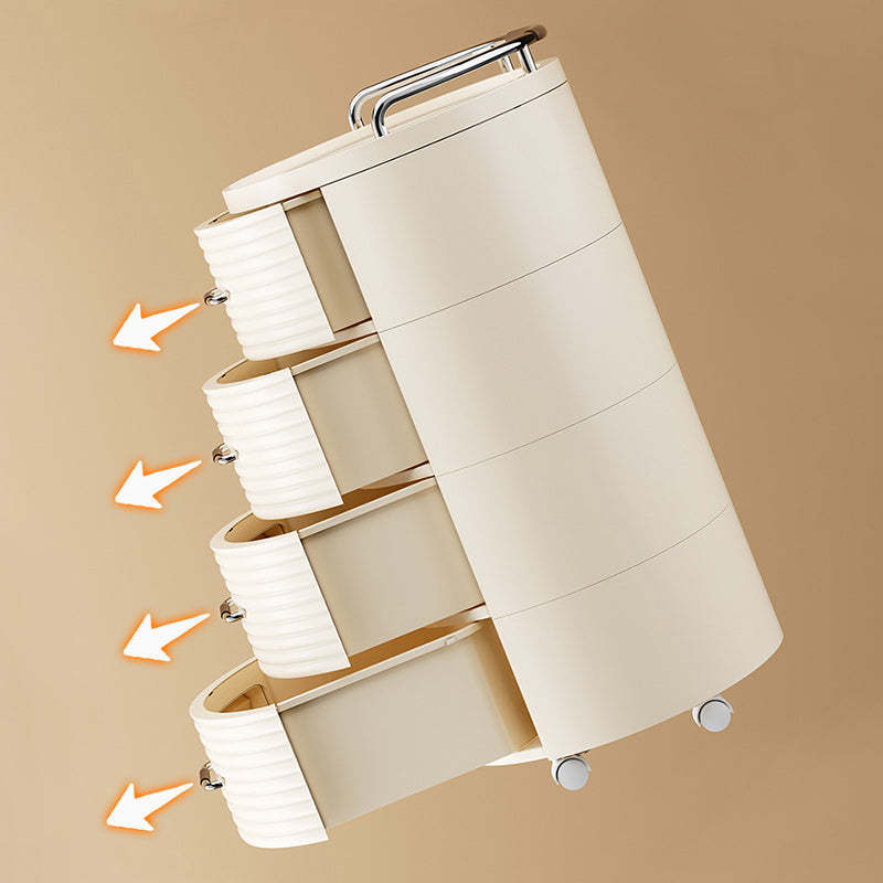 Scandinavian Cylinder 1-4 Drawer