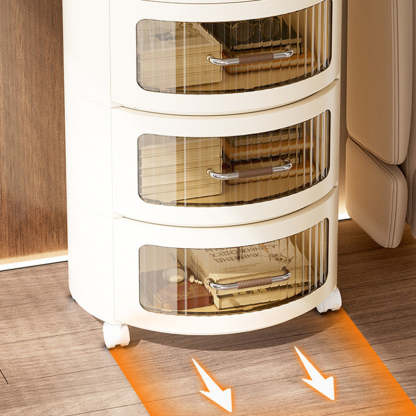 Scandinavian Cylinder 1-4 Drawer