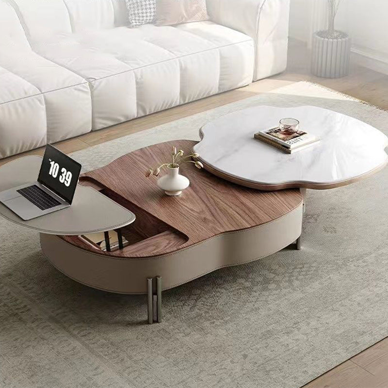 French Microcrystalline Stone Coffee Table