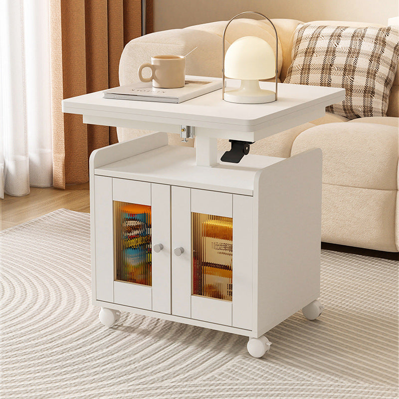 Minimalist Movable Liftable Foldable Plank Coffee Table