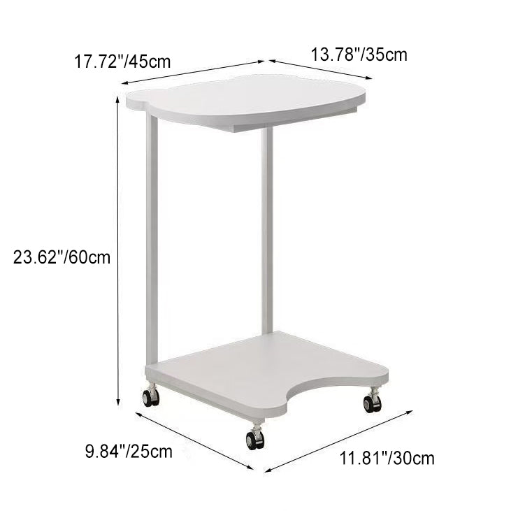 Bear Shape Stainless Steel End Table