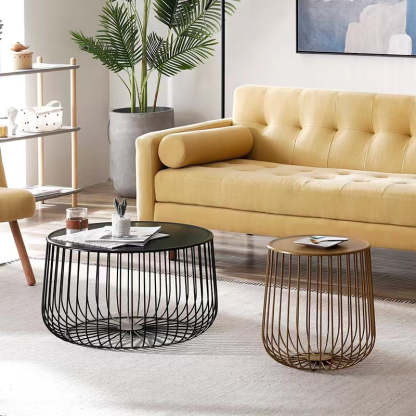 Minimalist Pumpkin Iron Coffee Table