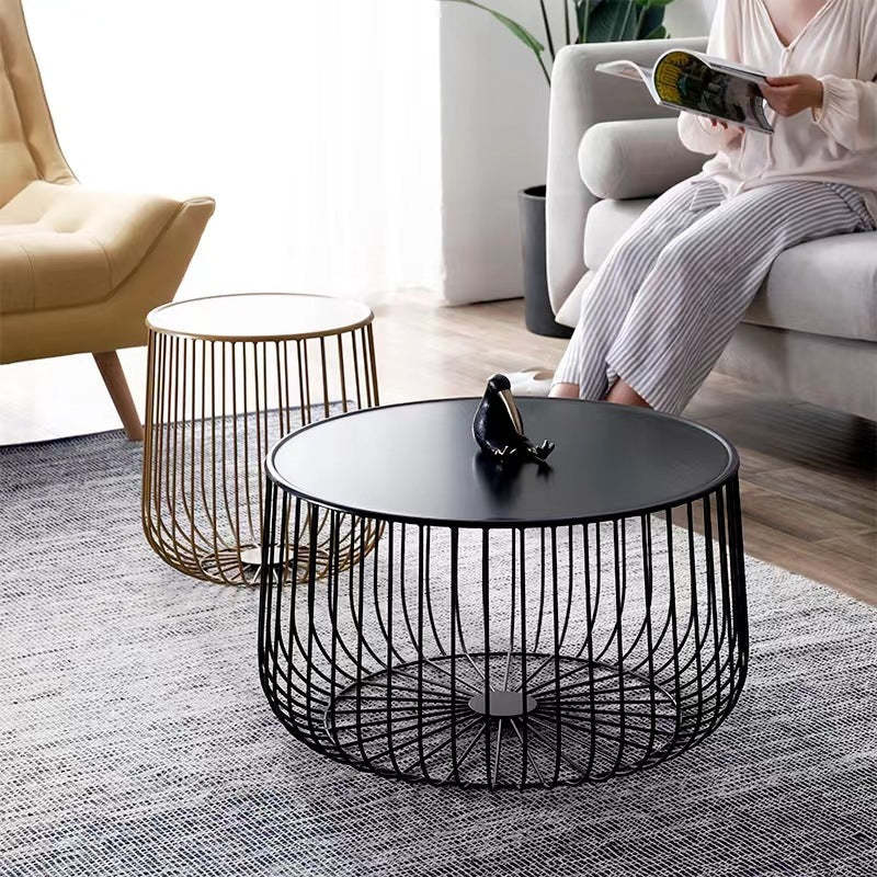 Minimalist Pumpkin Iron Coffee Table
