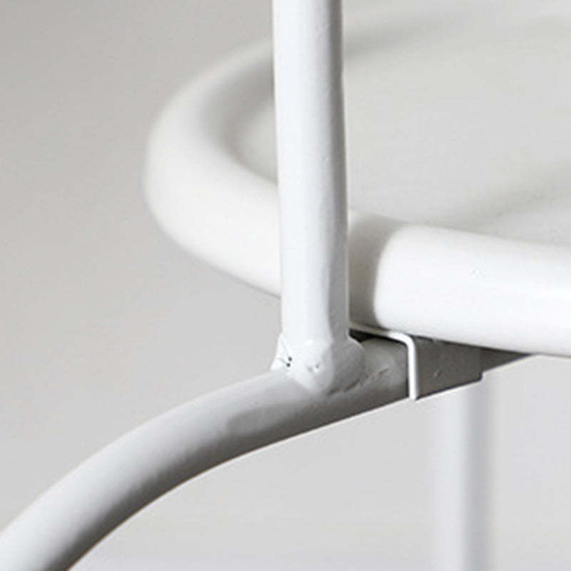 Minimalist Round Iron 3-Leg Coffee Table