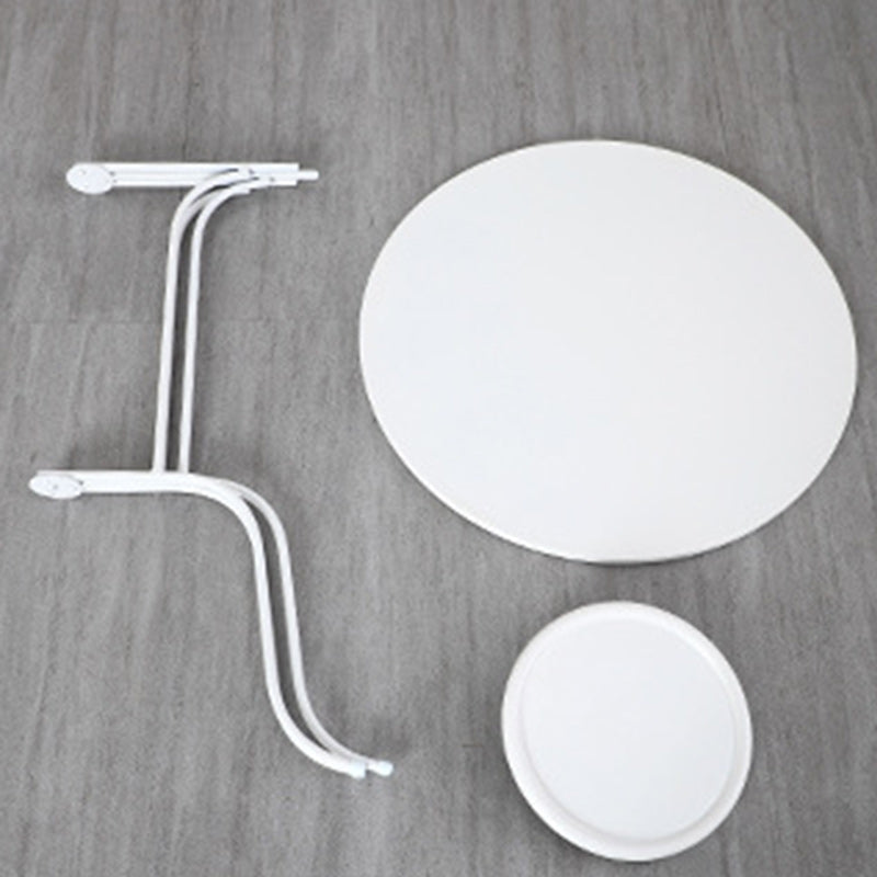 Minimalist Round Iron 3-Leg Coffee Table