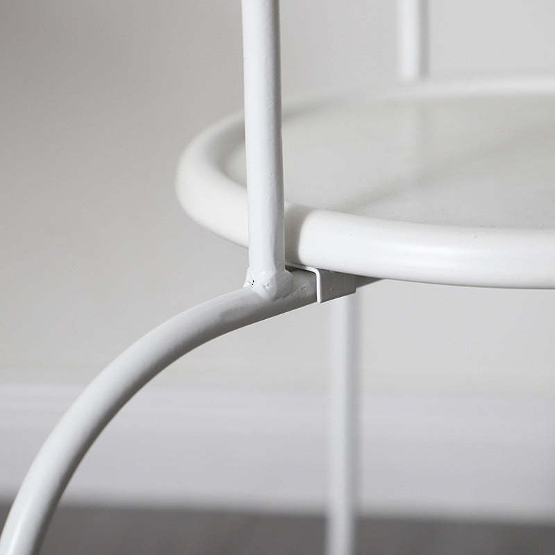 Minimalist Round Iron 3-Leg Coffee Table