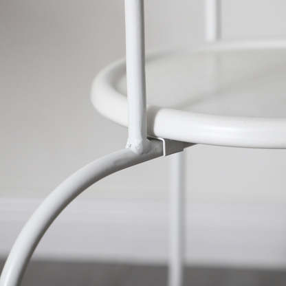Minimalist Round Iron 3-Leg Coffee Table