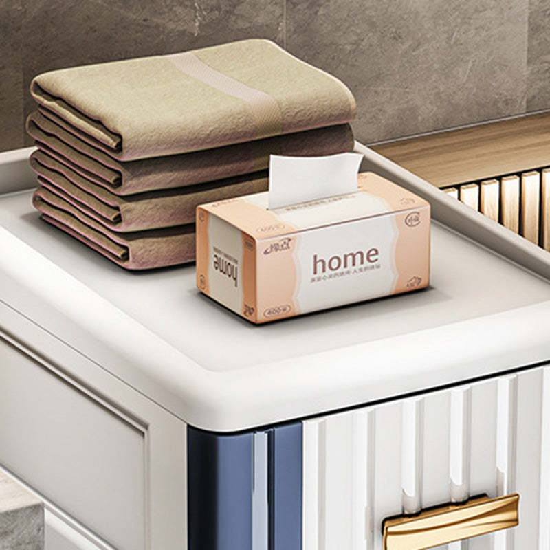 Scandinavian Plastic 3-Drawer Nightstand
