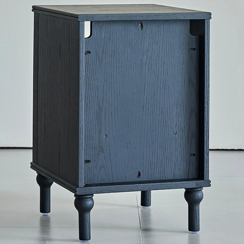 Vintage Solid Wood 1-Drawer Nightstand
