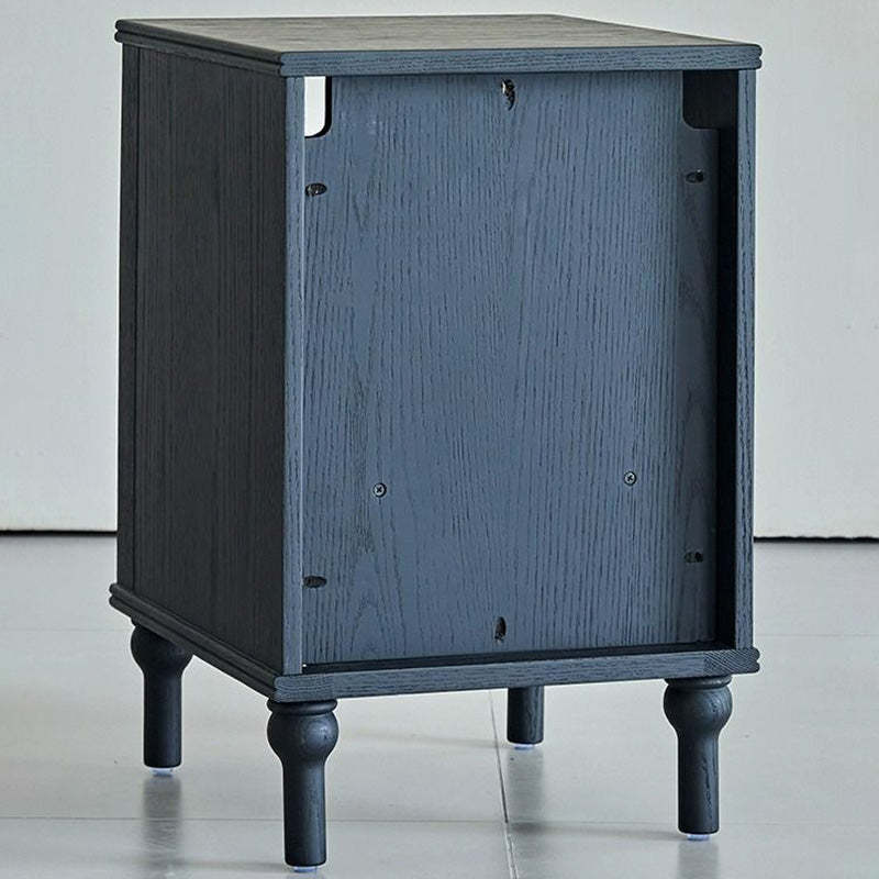 Vintage Solid Wood 1-Drawer Nightstand
