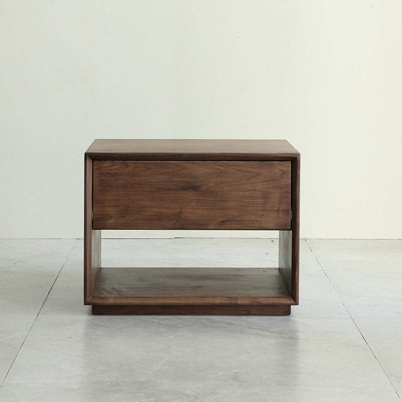 Modern Luxury Black Walnut Nightstand