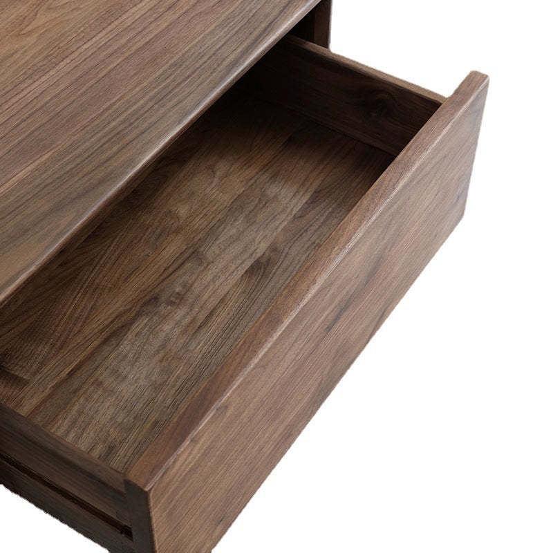 Modern Luxury Black Walnut Nightstand