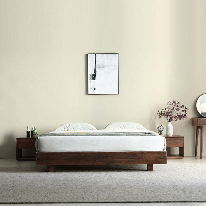 Modern Luxury Black Walnut Nightstand