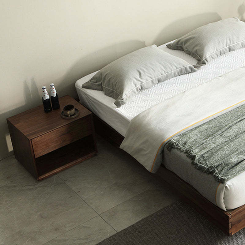 Modern Luxury Black Walnut Nightstand
