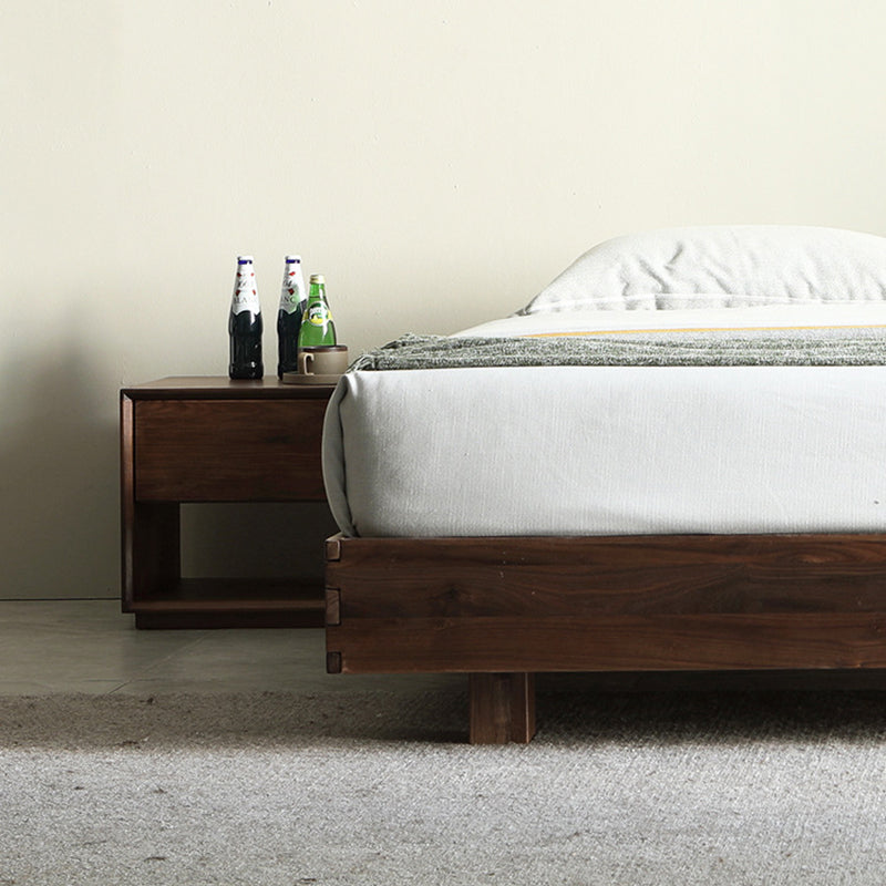 Modern Luxury Black Walnut Nightstand