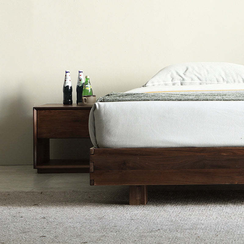 Modern Luxury Black Walnut Nightstand