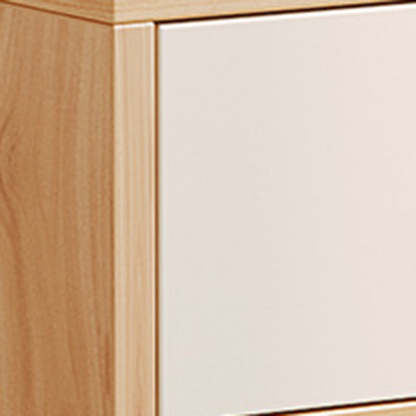 Minimalist Solid Wood 3-Drawer Nightstand
