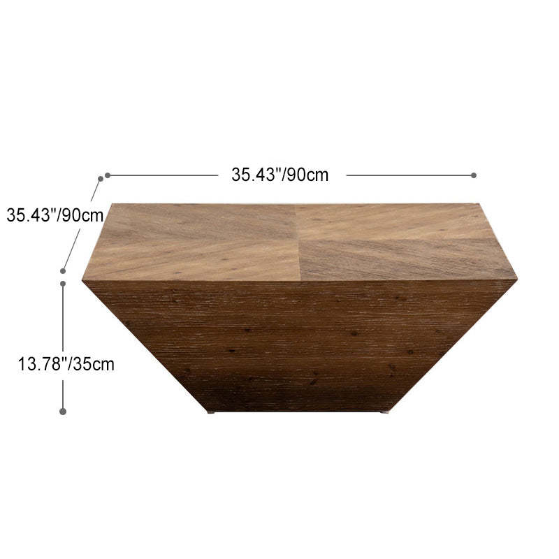Vintage Cedarwood Coffee Table