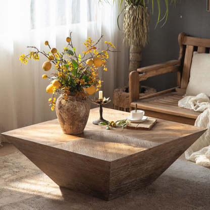 Vintage Cedarwood Coffee Table