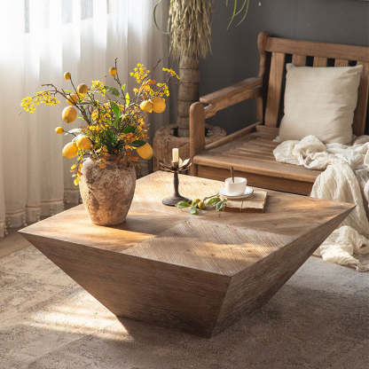 Vintage Cedarwood Coffee Table