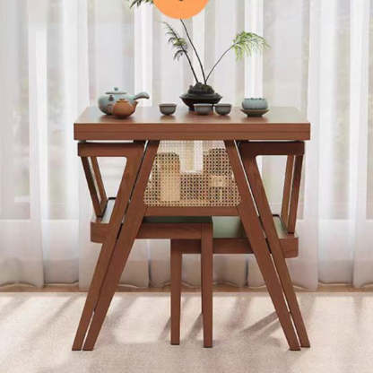 Scandinavian Solid Wood Coffee Table 1-Shelf