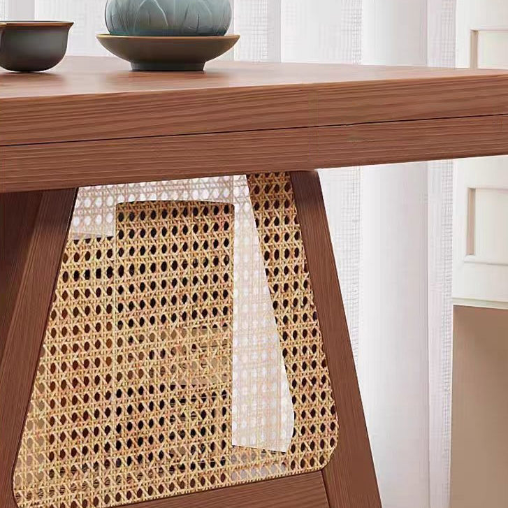 Scandinavian Solid Wood Coffee Table 1-Shelf