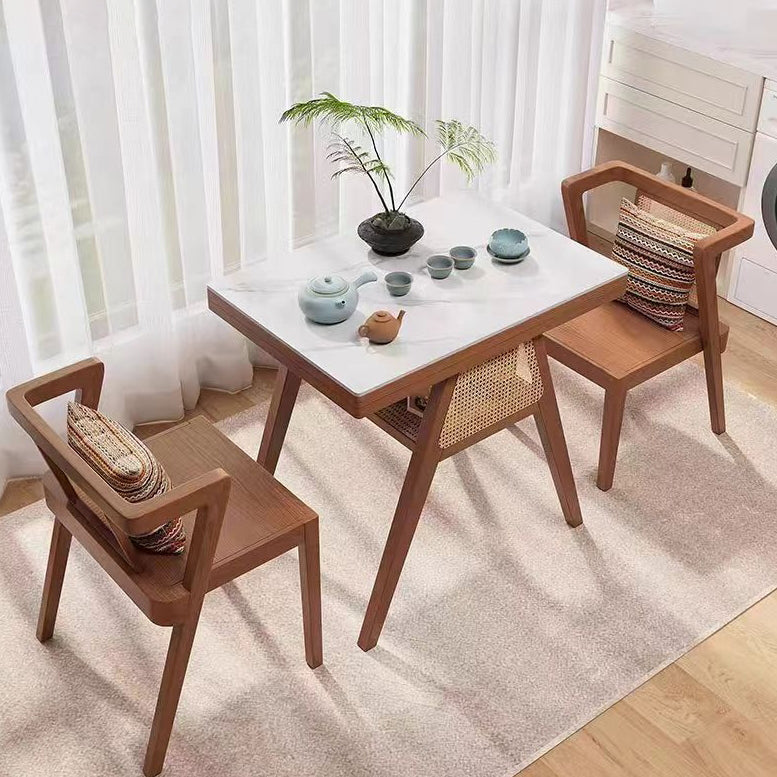 Scandinavian Solid Wood Coffee Table 1-Shelf