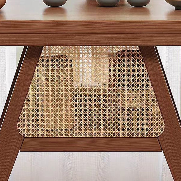 Scandinavian Solid Wood Coffee Table 1-Shelf