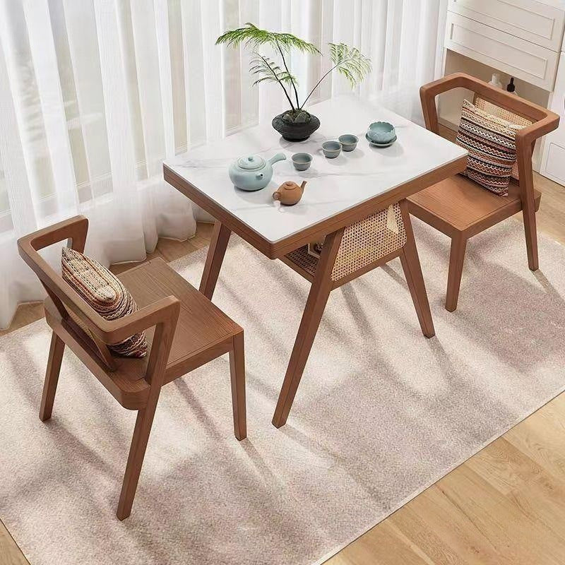 Scandinavian Solid Wood Coffee Table 1-Shelf