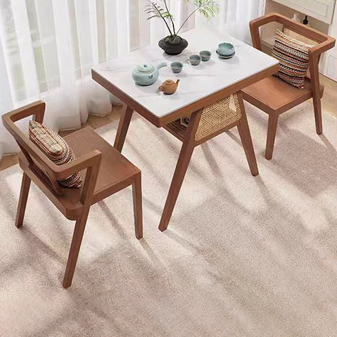 Scandinavian Solid Wood Coffee Table 1-Shelf