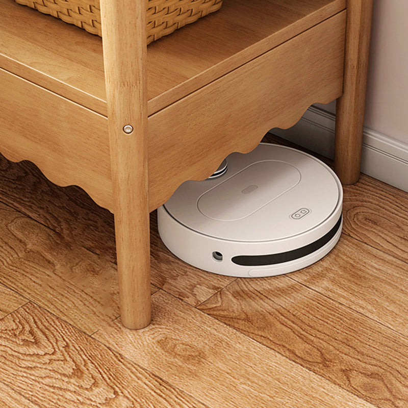 Minimalist Solid Wood 1-Shelf Nightstand