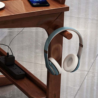 Minimalist Solid Wood 2-Leg Desk