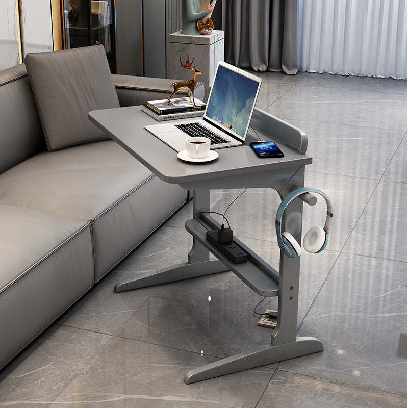 Minimalist Solid Wood 2-Leg Desk